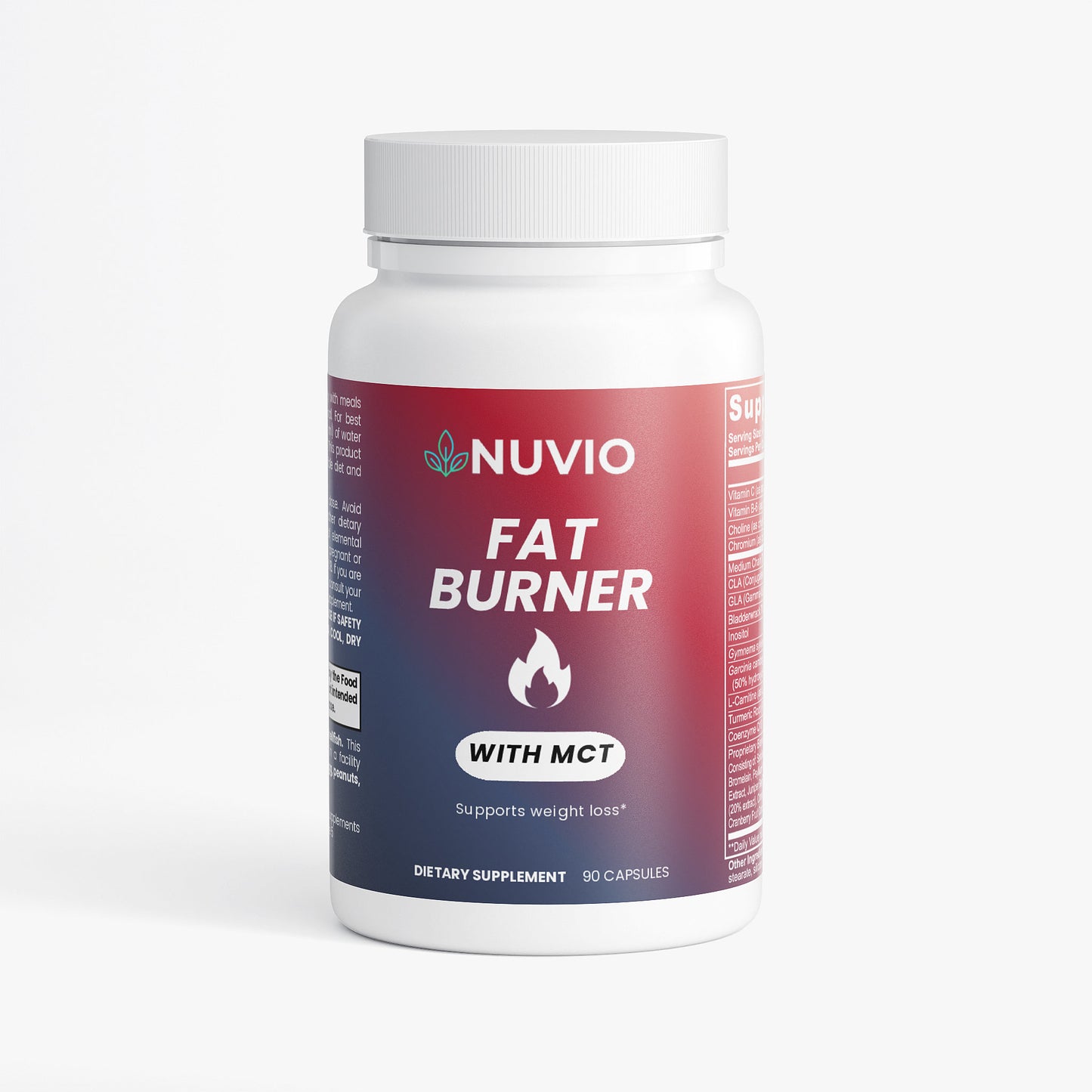 NUVIO Fat Burner with MCT