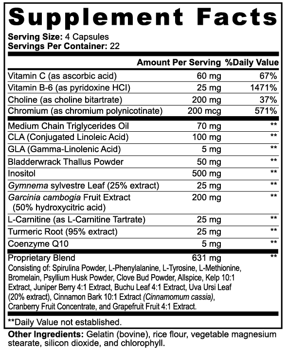 NUVIO Fat Burner with MCT