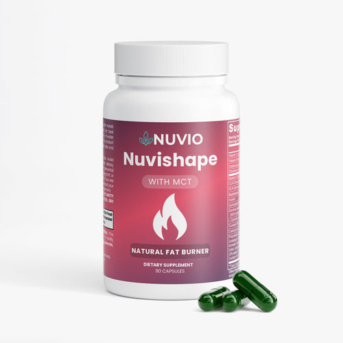 NUVIO® Nuvishape™ Natural Fat Burner with MCT
