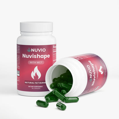 NUVIO® Nuvishape™ Natural Fat Burner with MCT
