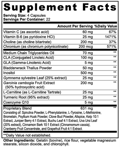 NUVIO Fat Burner with MCT