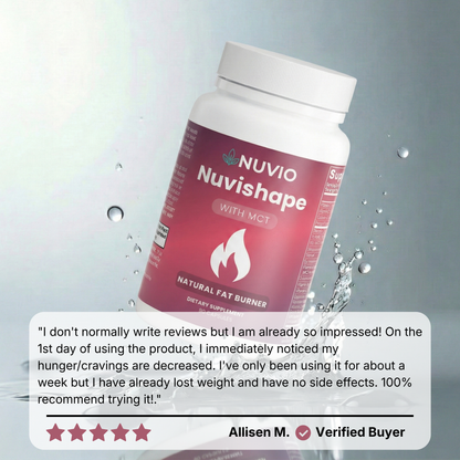 NUVIO® Nuvishape™ Natural Fat Burner with MCT