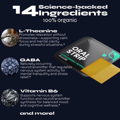 NUVIO Serenity™  Cognitive Relax Strips